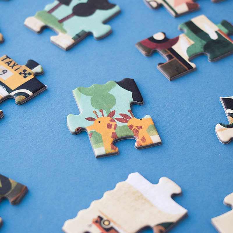 Londji - pocket puzzel - vroom vroom