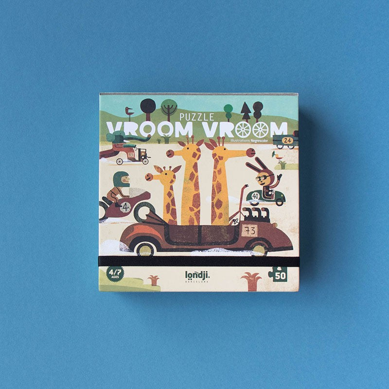 Londji - pocket puzzel - vroom vroom