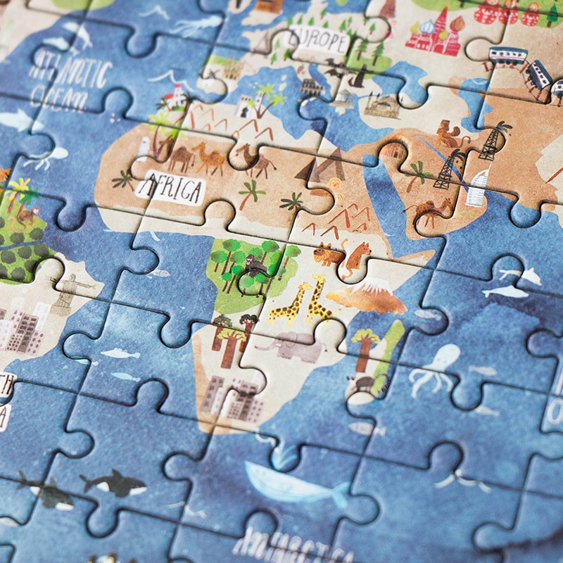 Londji - pocket puzzel - discover the world