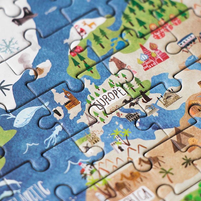 Londji - pocket puzzel - discover the world