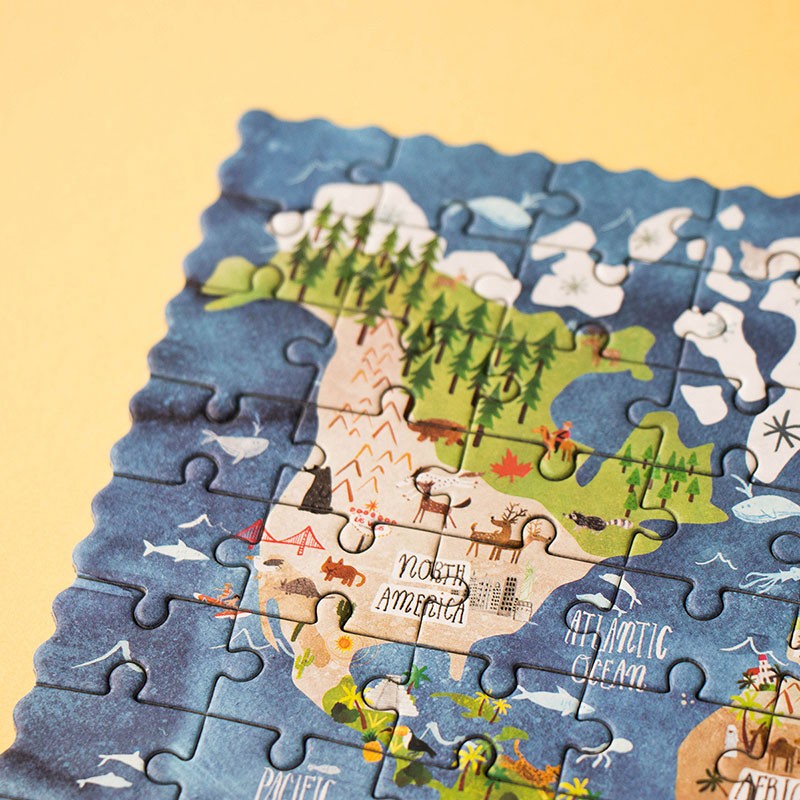Londji - pocket puzzel - discover the world
