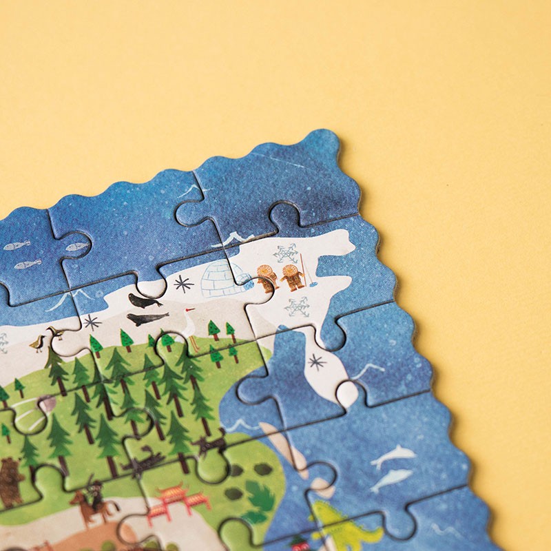 Londji - pocket puzzel - discover the world