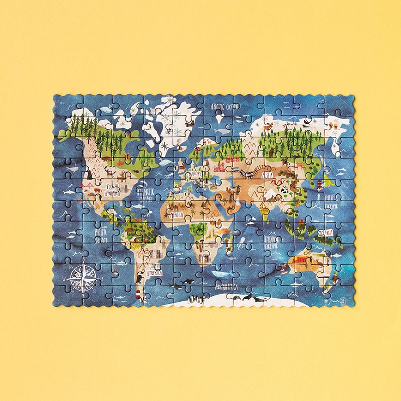 Londji - pocket puzzel - discover the world