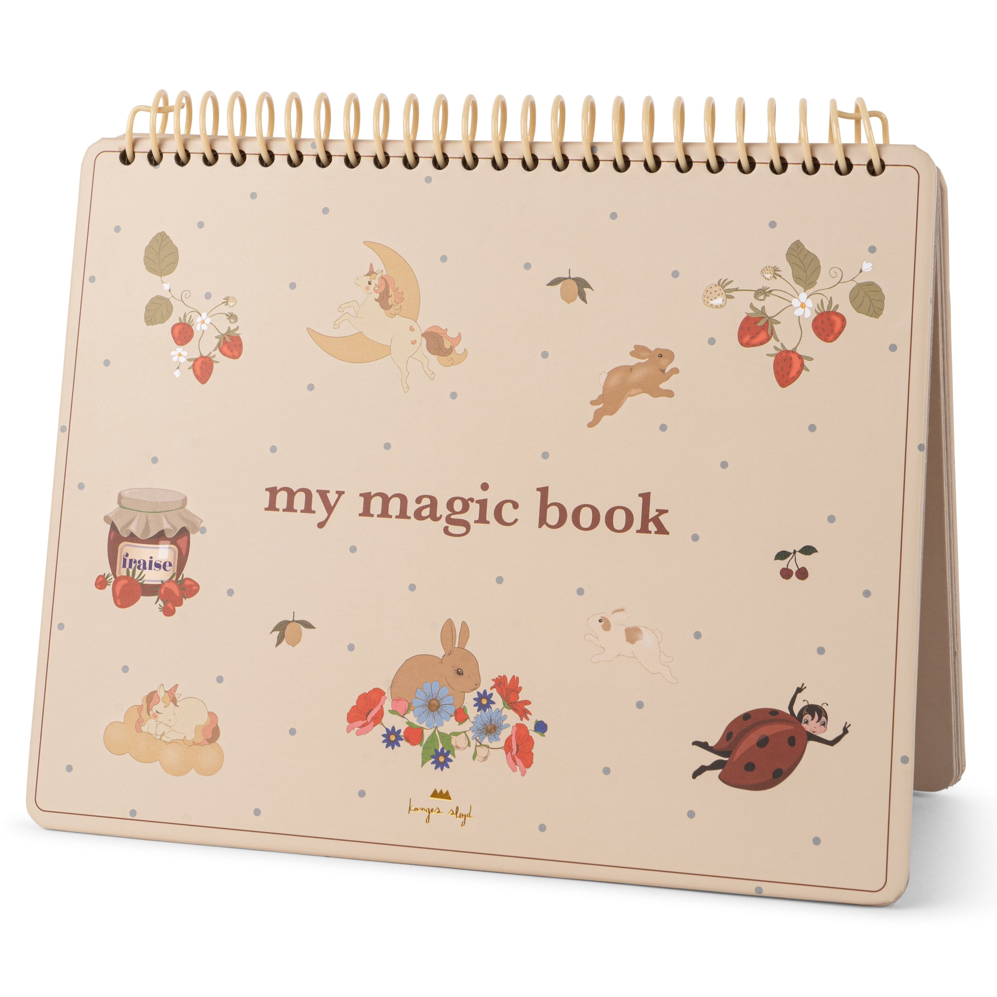 Konges Slojd - magic water book - off white