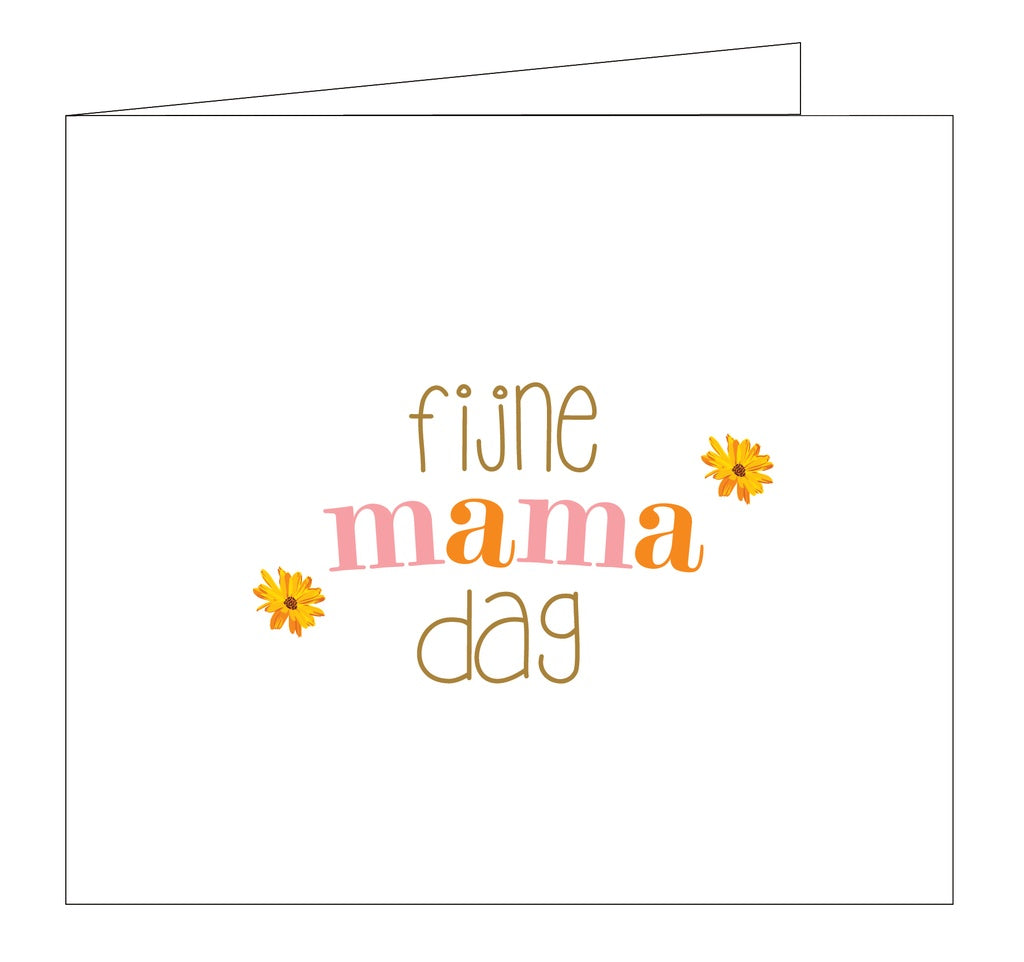 Mailbox - wenskaart - fijne mamadag
