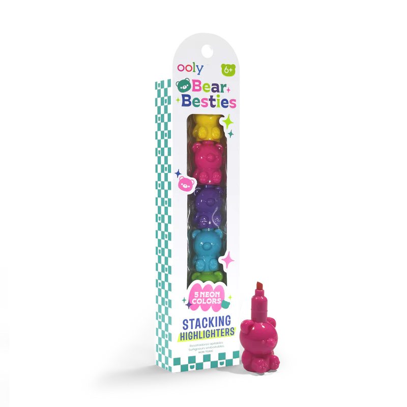 Ooly - bear besties - stacking highlighters