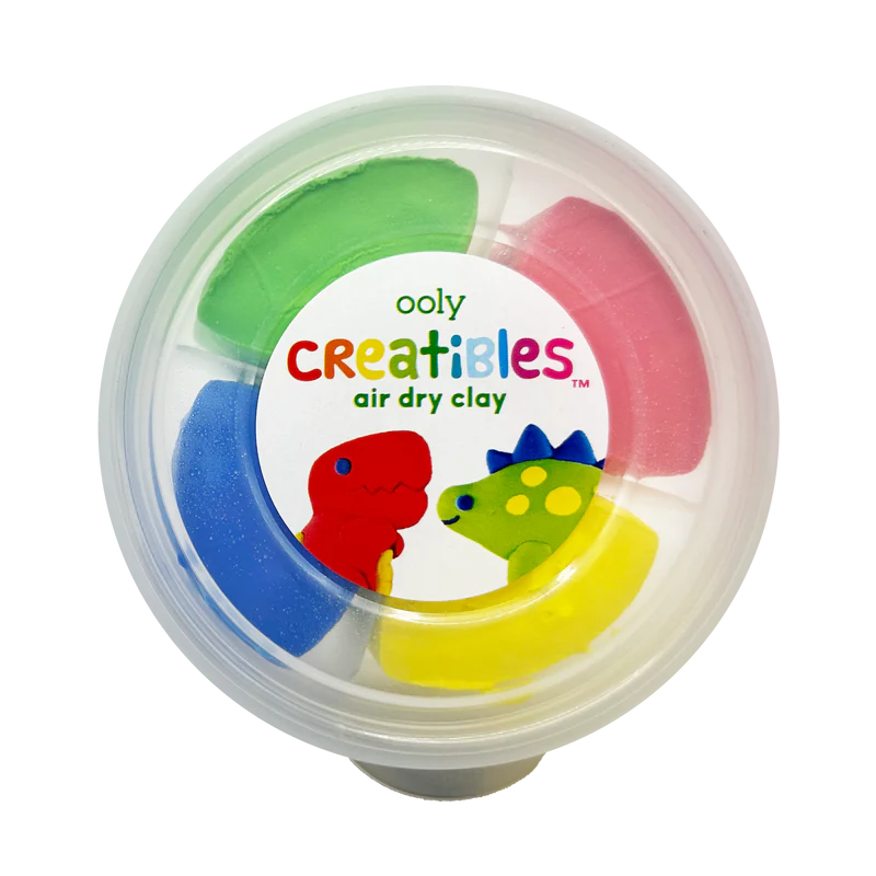 Ooly - creatives air dry clay kit - dino