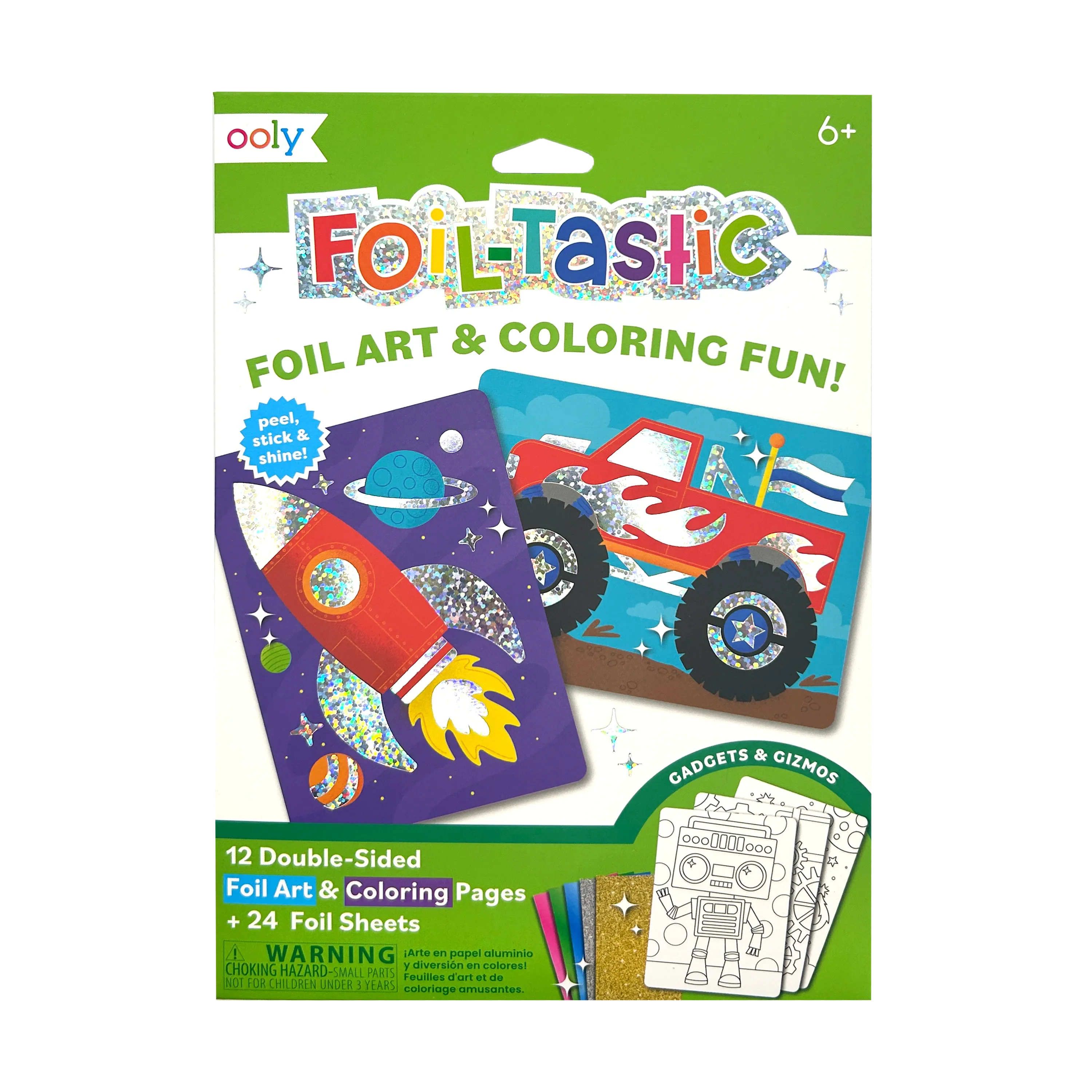 Ooly - foil-tastic folie art - gadgets and gizmos