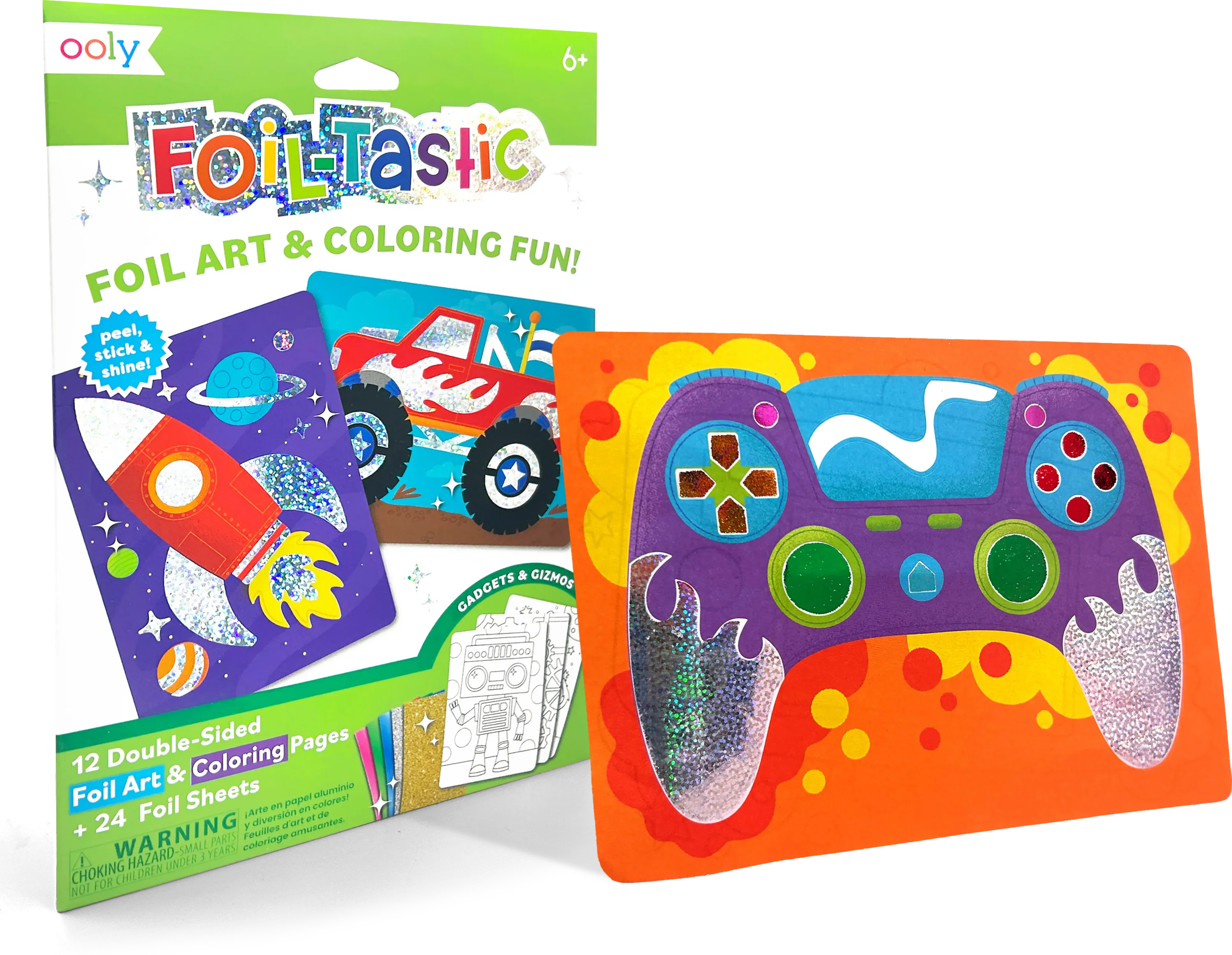 Ooly - foil-tastic folie art - gadgets and gizmos