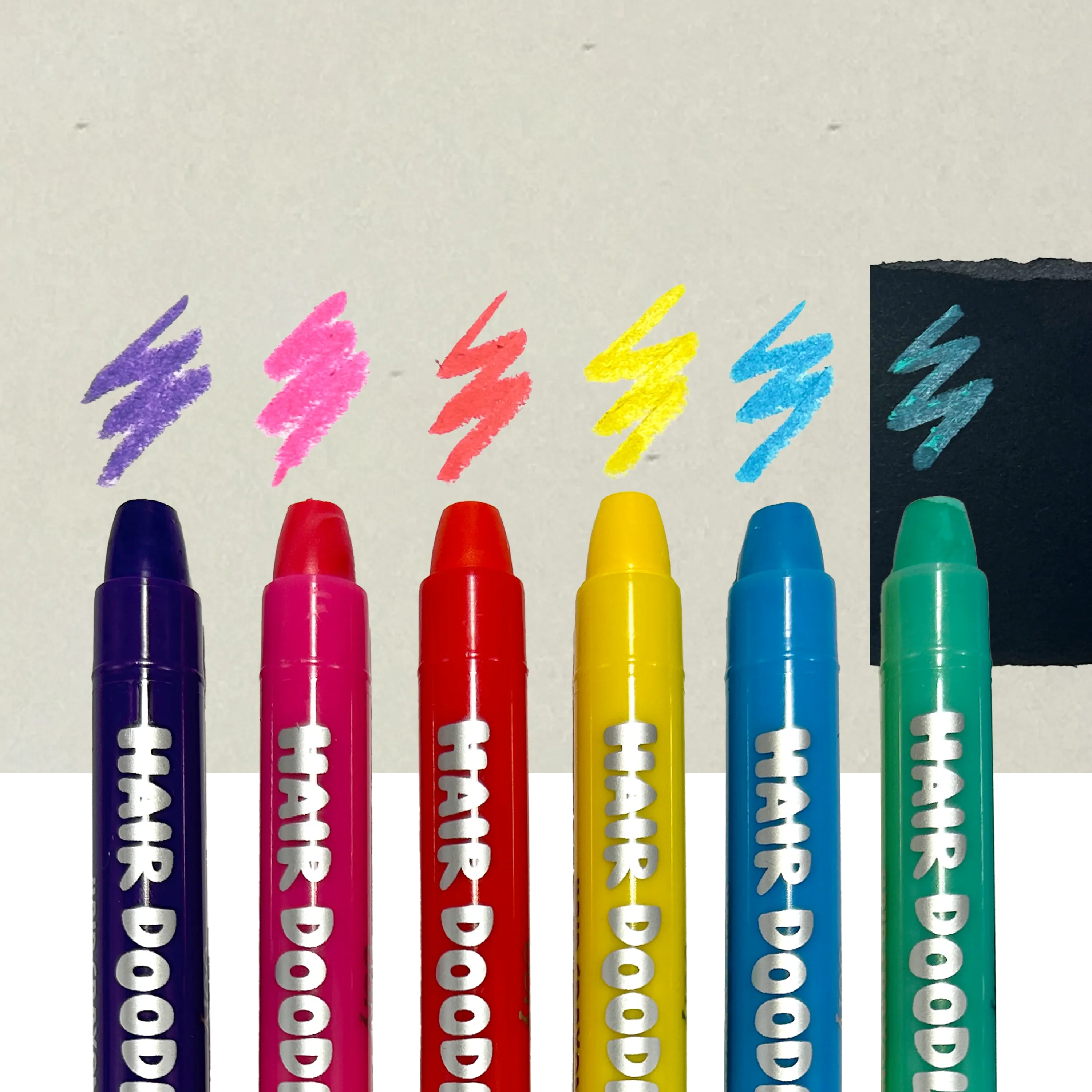Ooly - hair doodles hair crayons