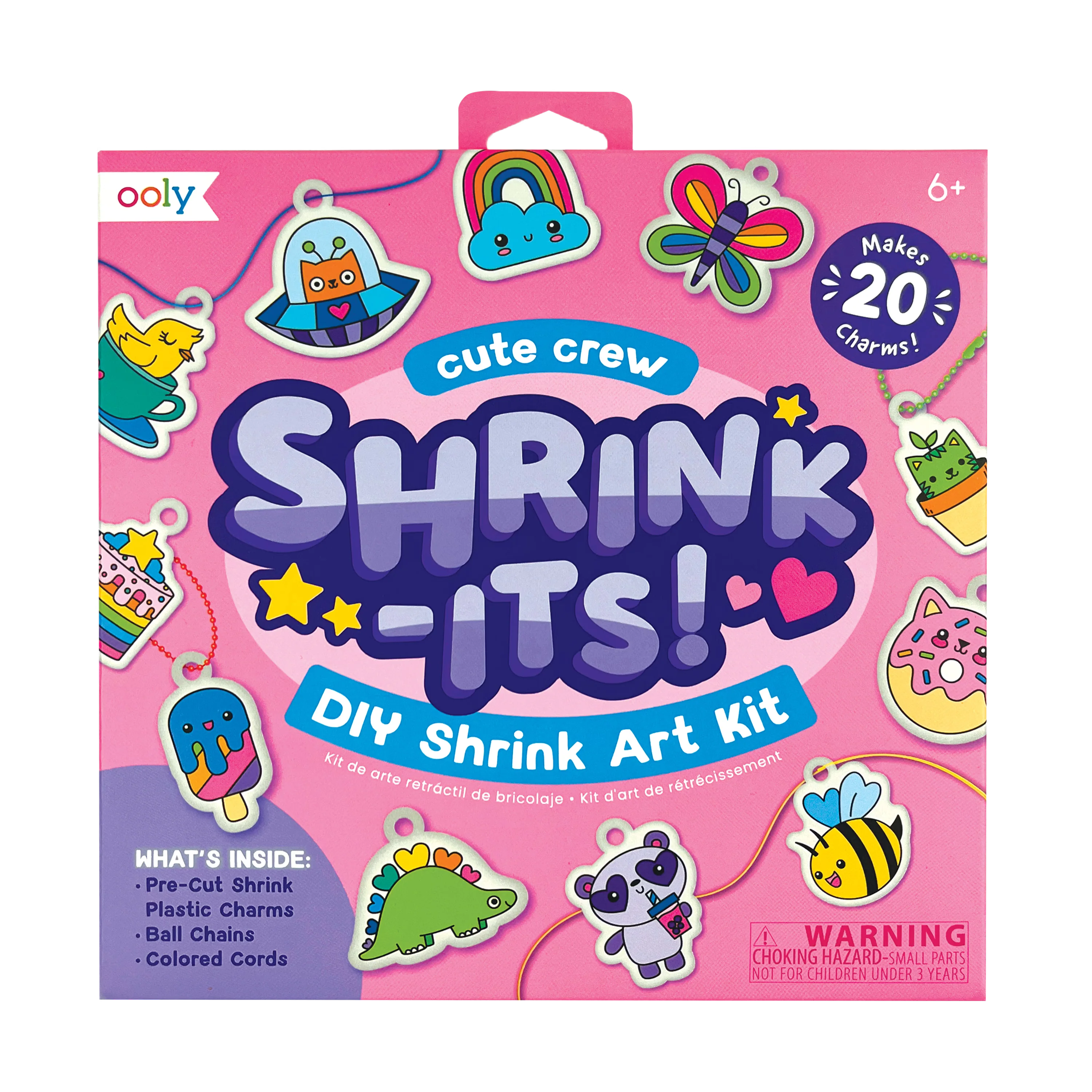 Ooly - DIY shrink it art - cute crew