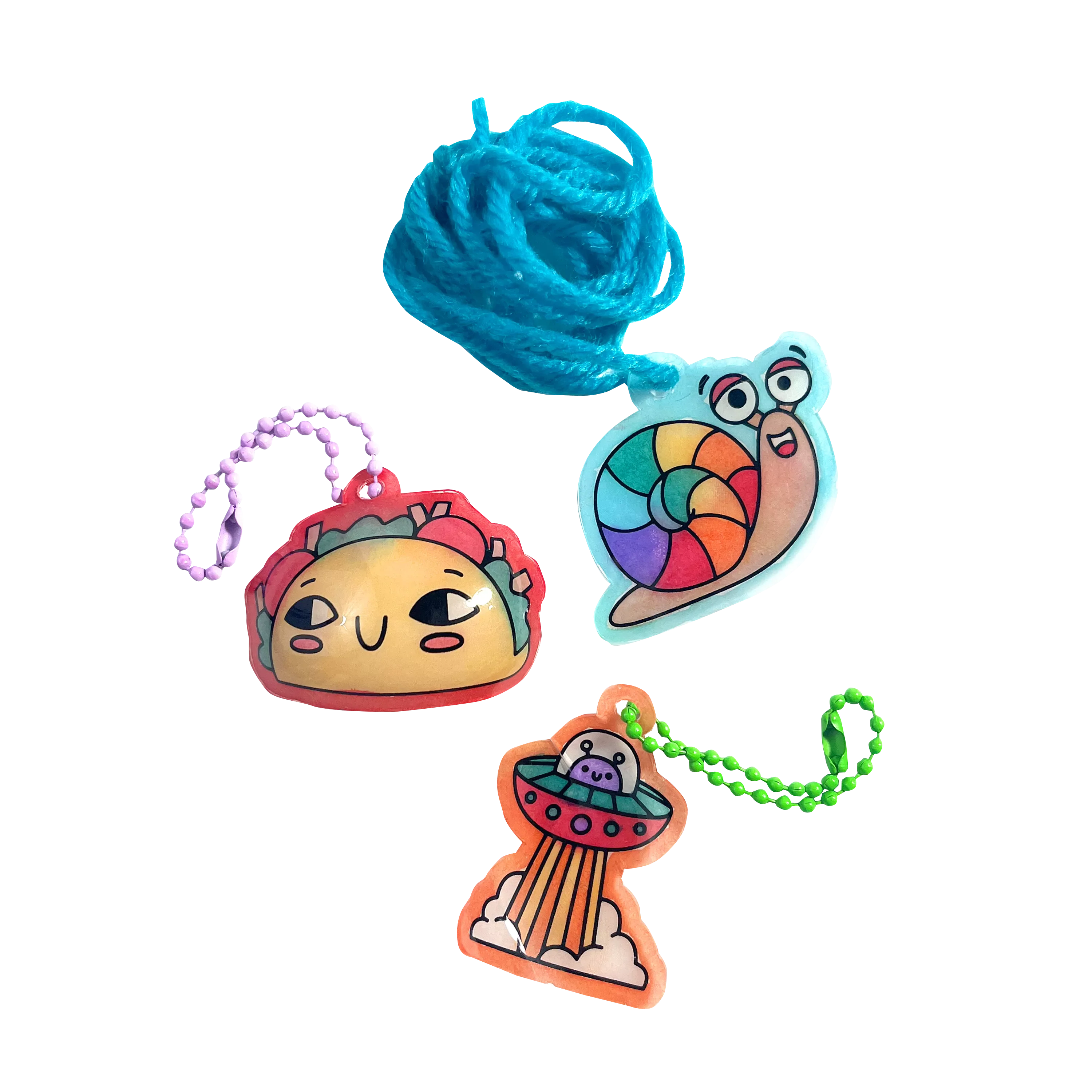 Ooly - DIY shrink it art - fun friends