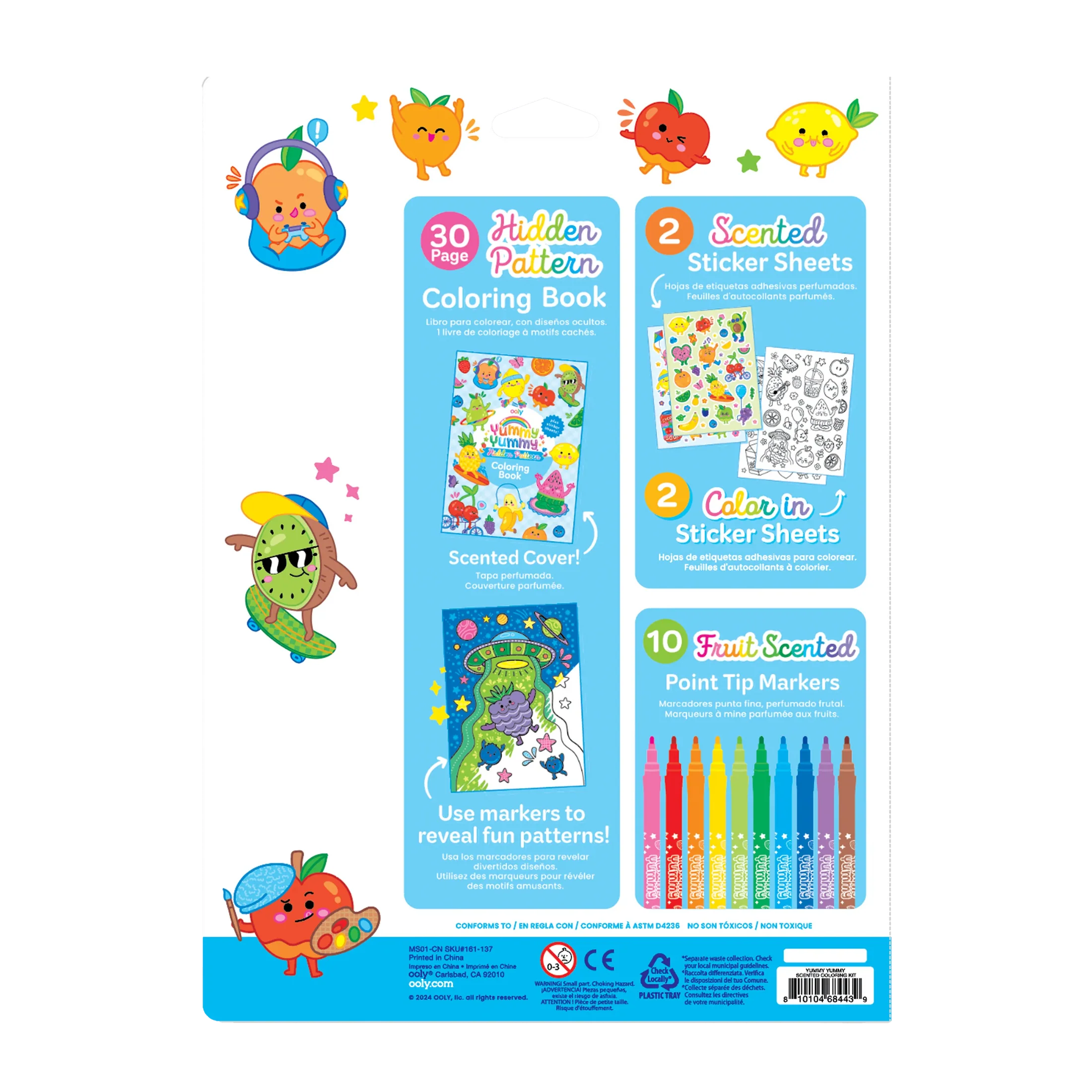 Ooly - yummy yummy scented coloring kit
