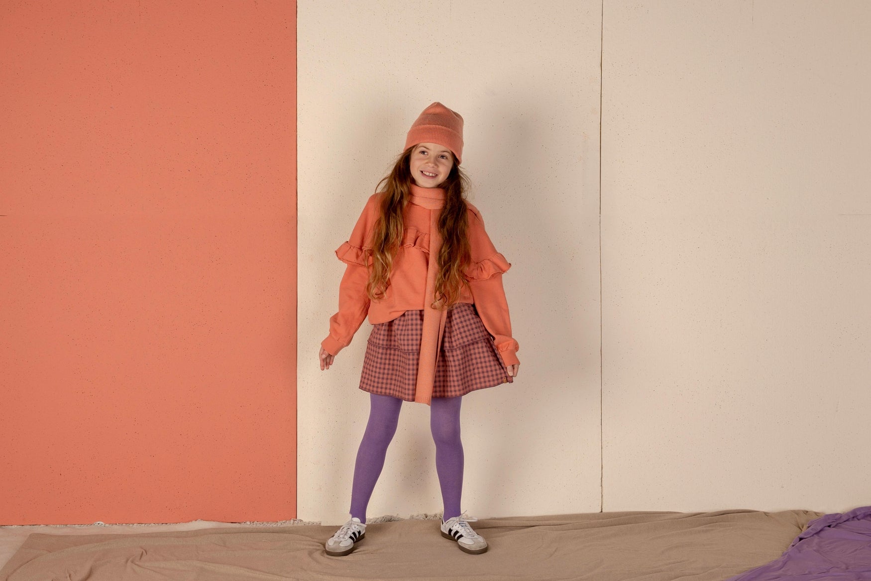 Nixnut - ply skirt - spice checkered