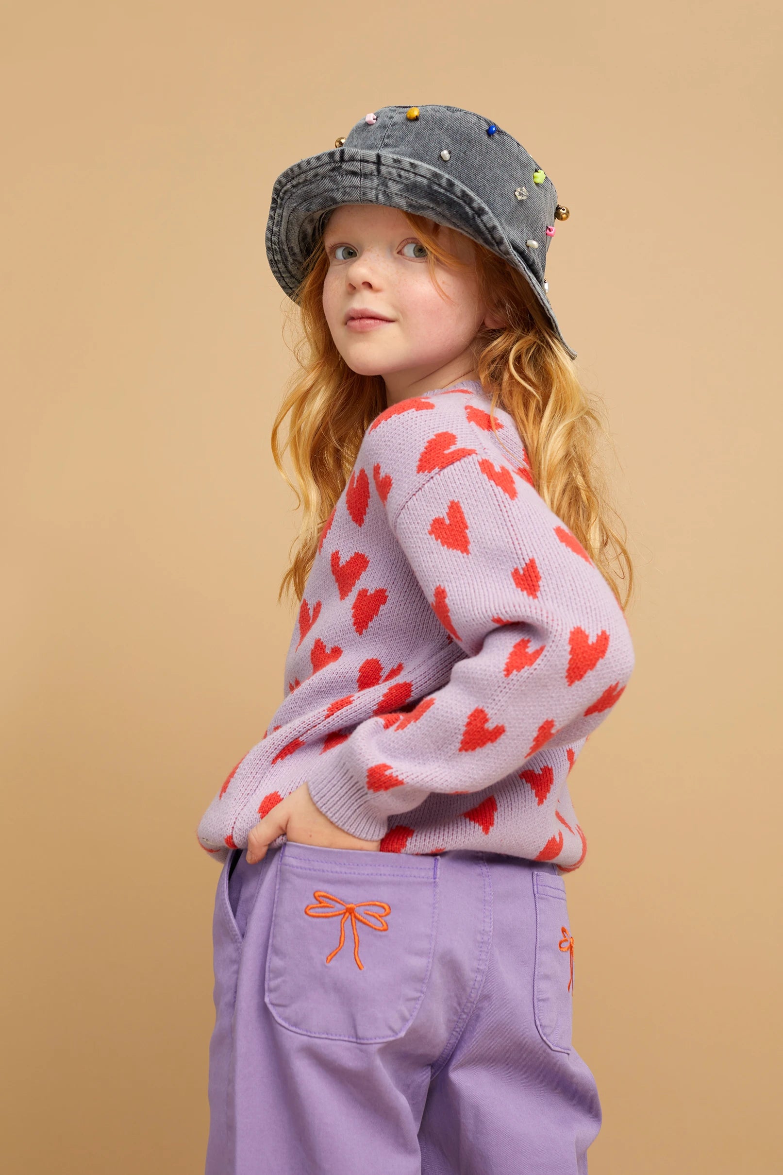 Sproet & Sprout - denim chino - lavender
