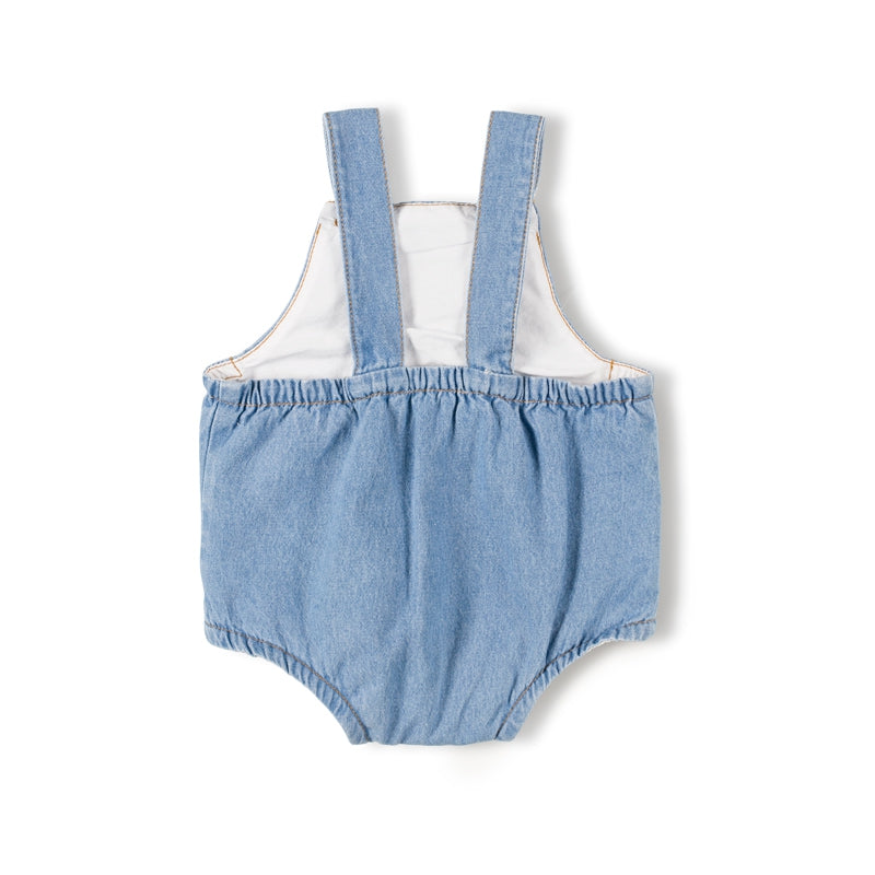 Nixnut - baby knot salopette - jeans