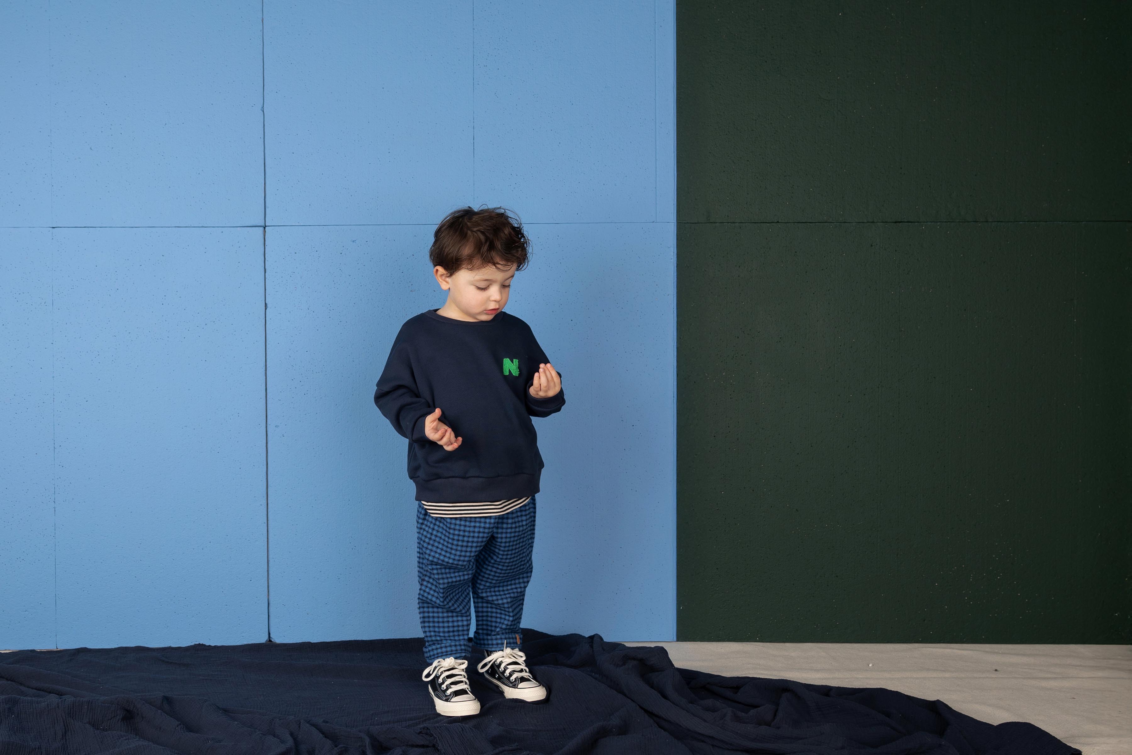 Nixnut - ol sweater - navy