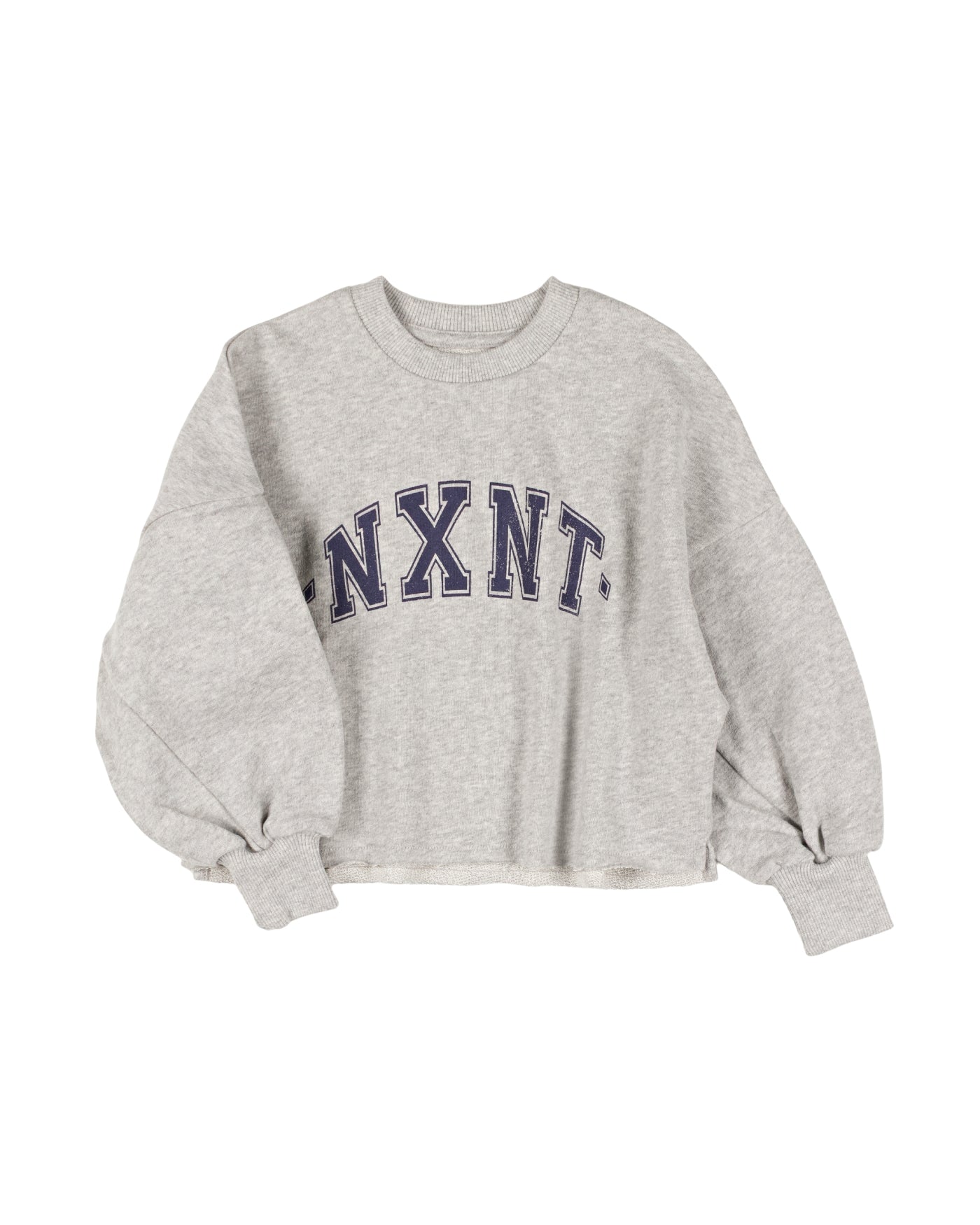 Nixnut - split sweater - grey