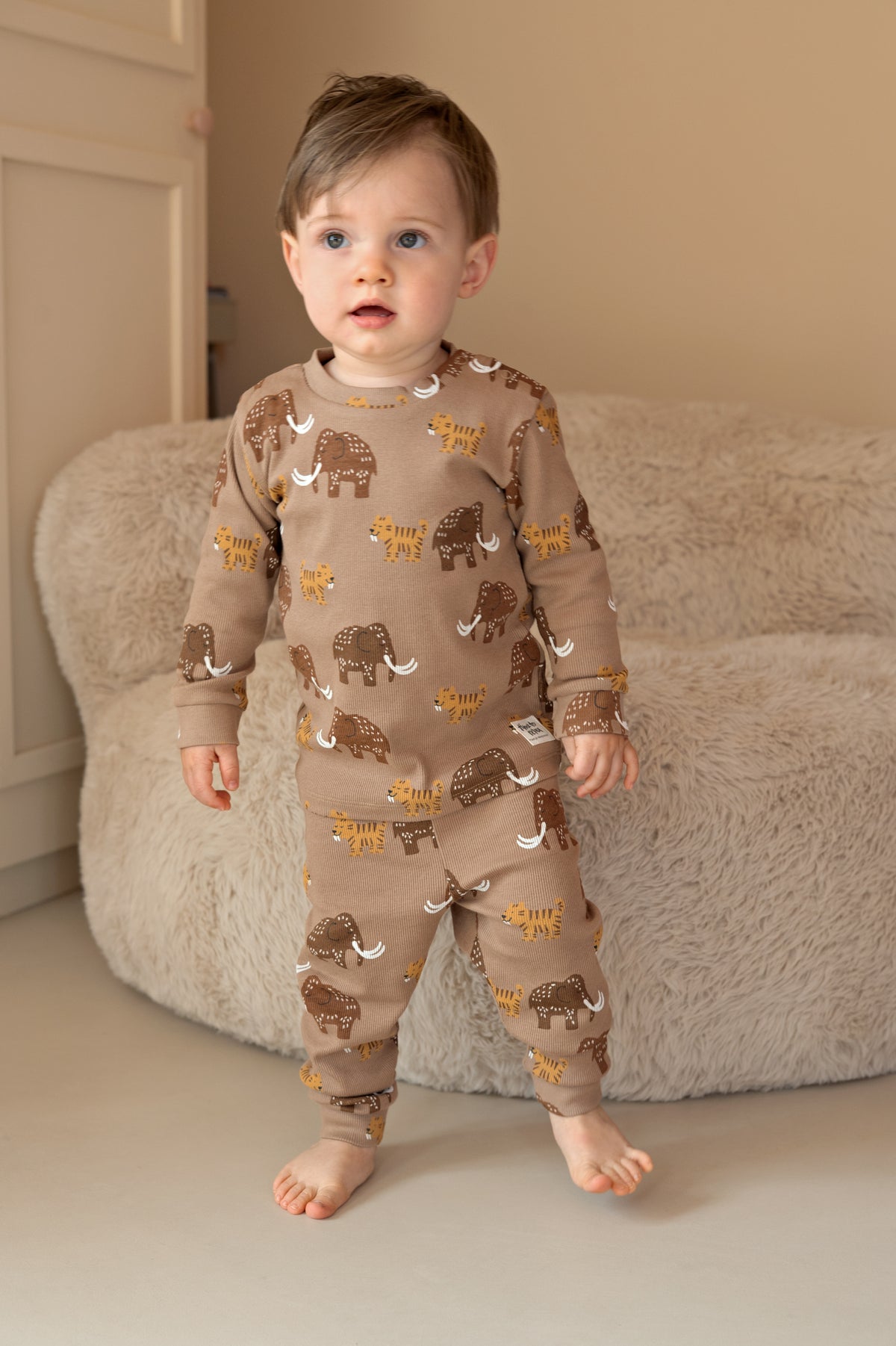 Feetje - winter pyjama - milo mammoth