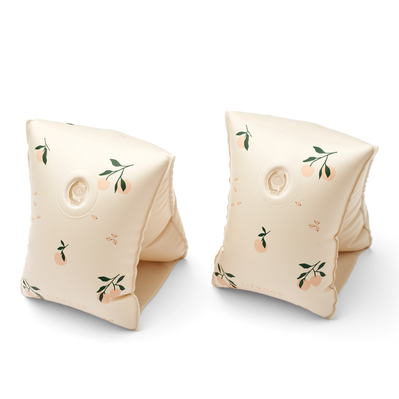 Liewood - shirley printed swim wings - peach / sea shell