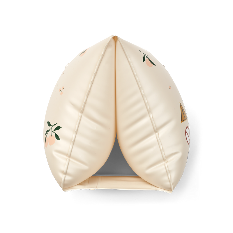 Liewood - shirley printed swim wings - peach / sea shell