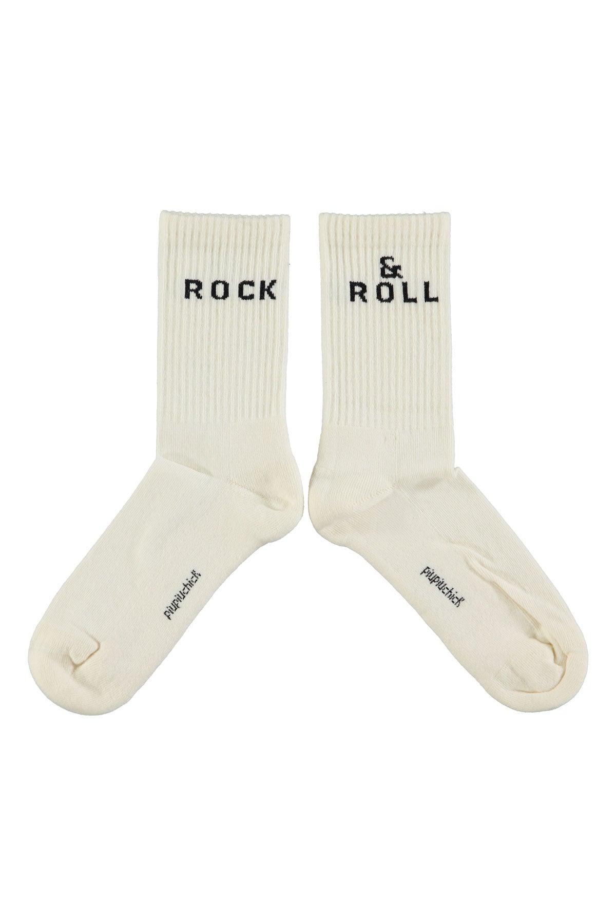Piupiuchick - socks - ecru with rock & roll