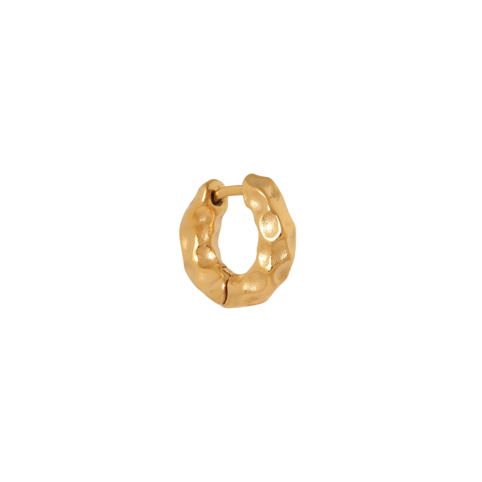 Label Kiki - solid gloss hoop gold