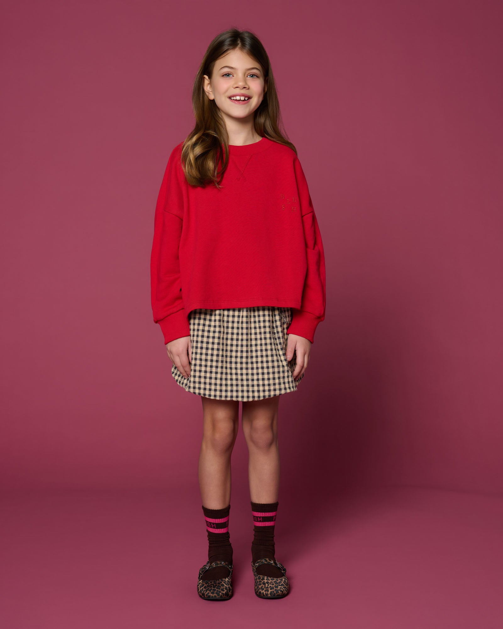 Petit Blush - sport socks - brown/pink