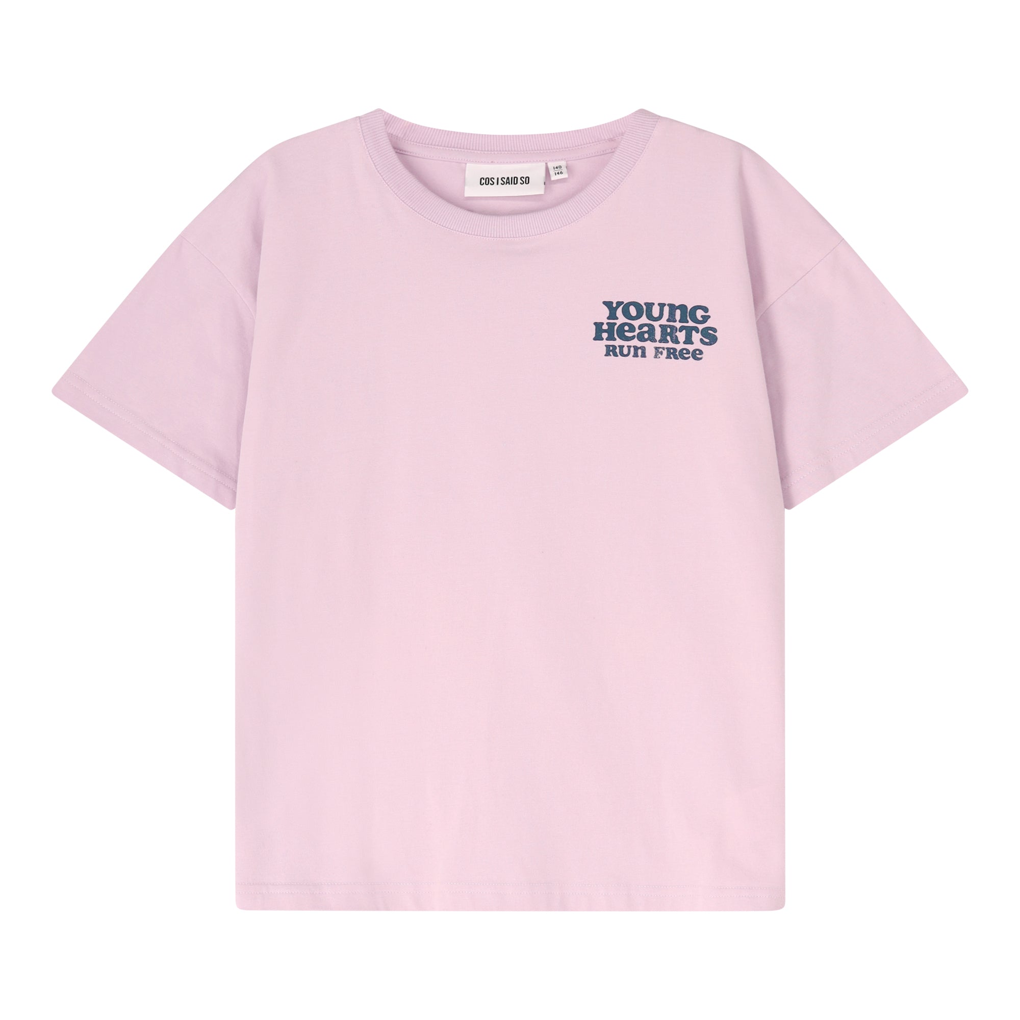Cos I Said So - tshirt young hearts - orchid