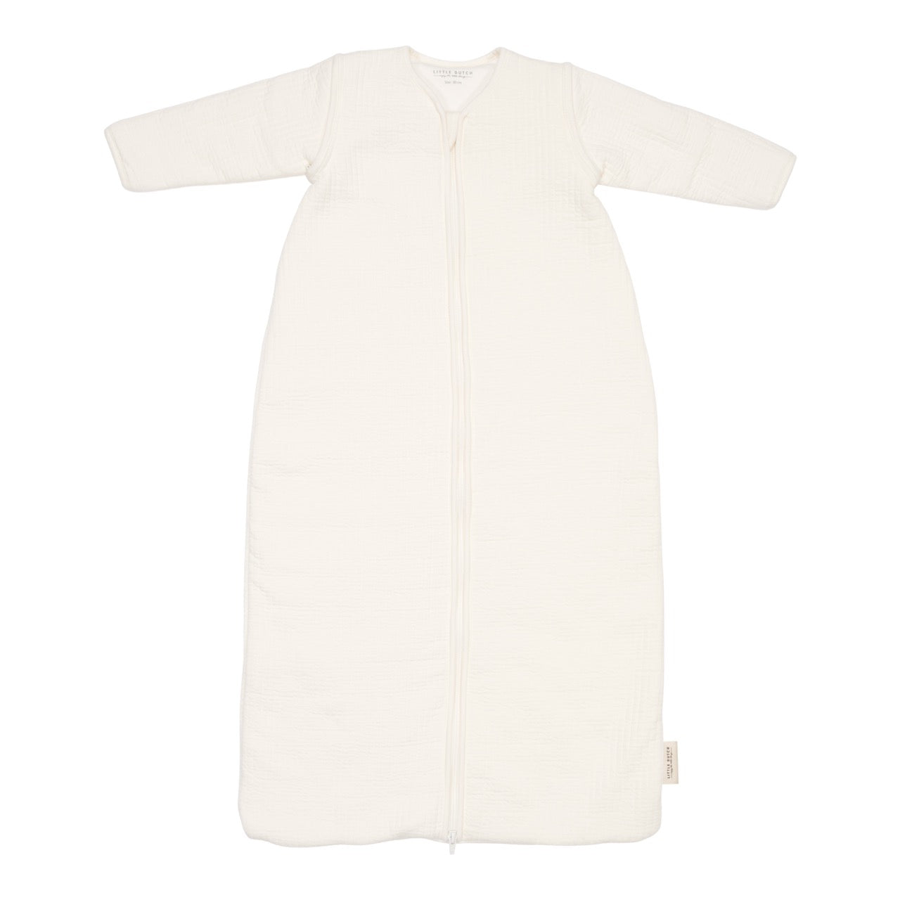Little Dutch - slaapzak winter 90cm - pure soft white