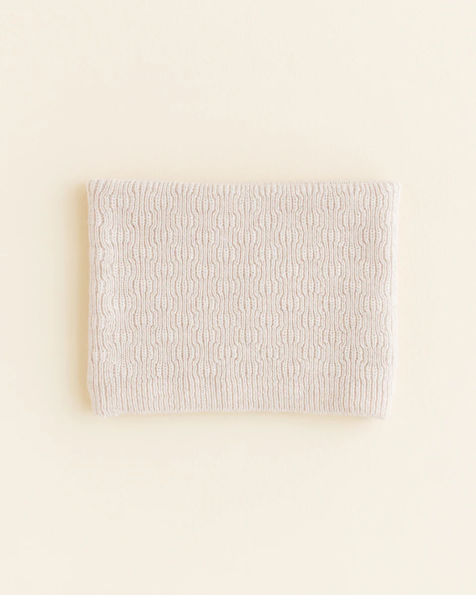 Hvid - tube scarf - cream
