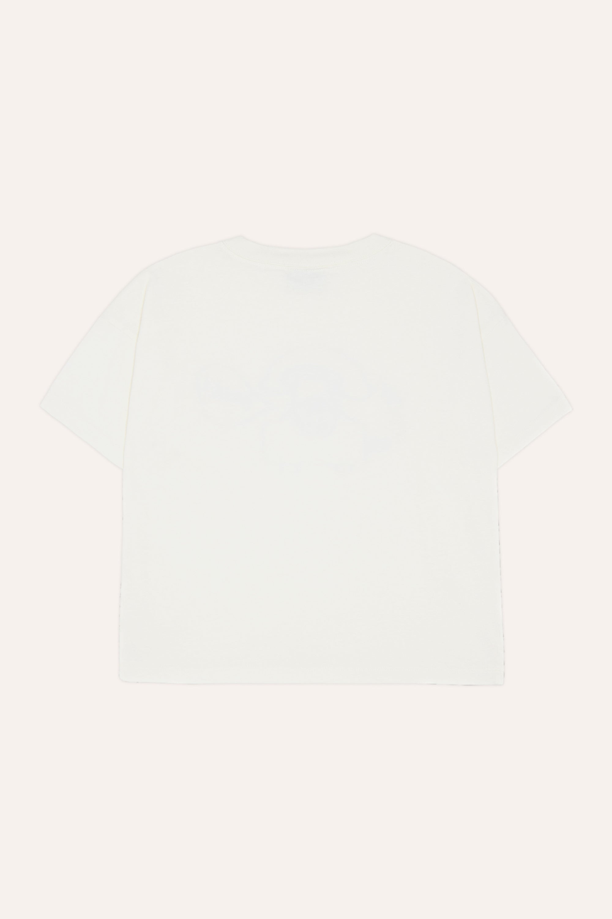 The Campamento - phone oversized tshirt - ecru