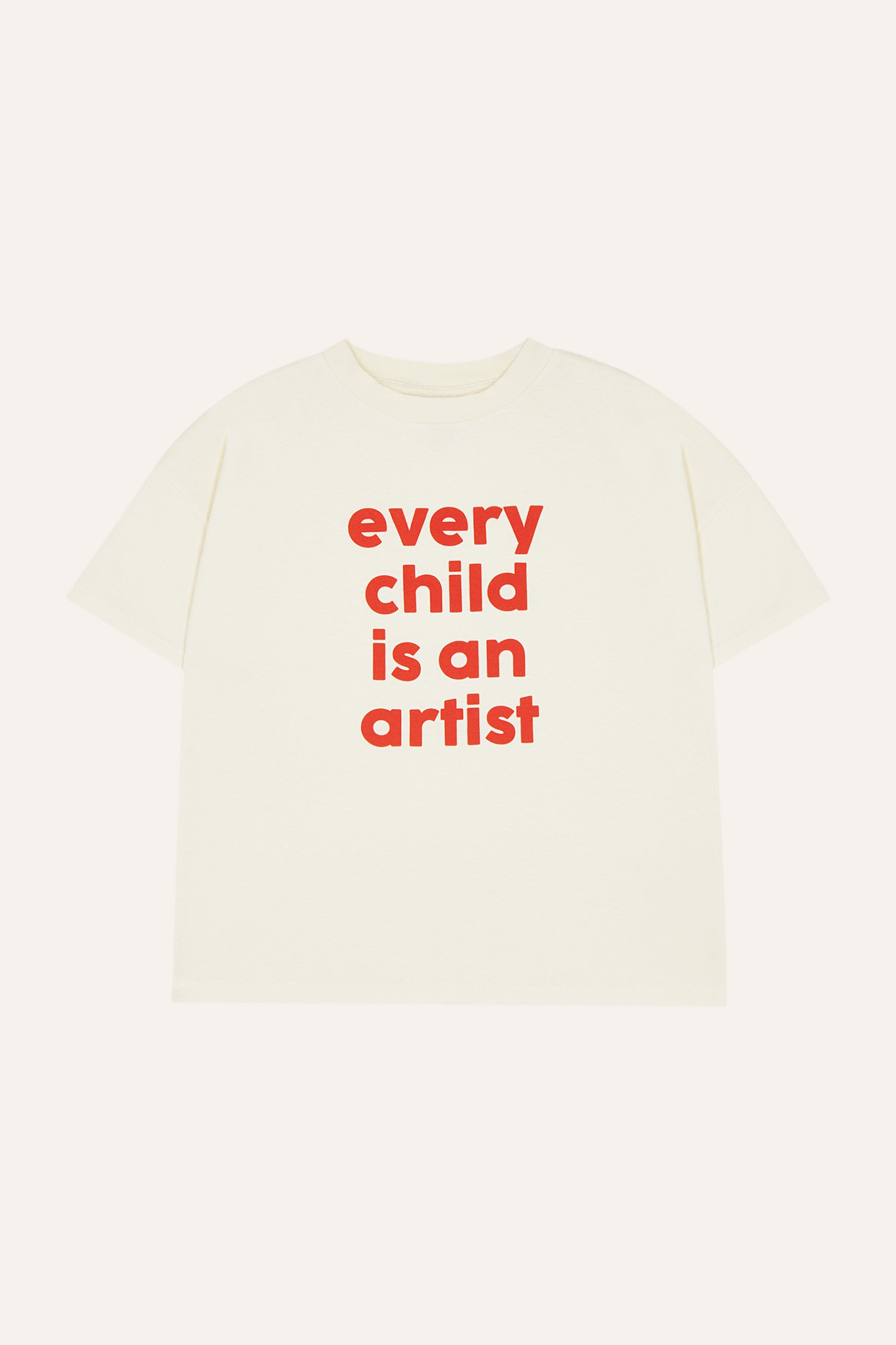 The Campamento - artist oversized tshirt - ecru