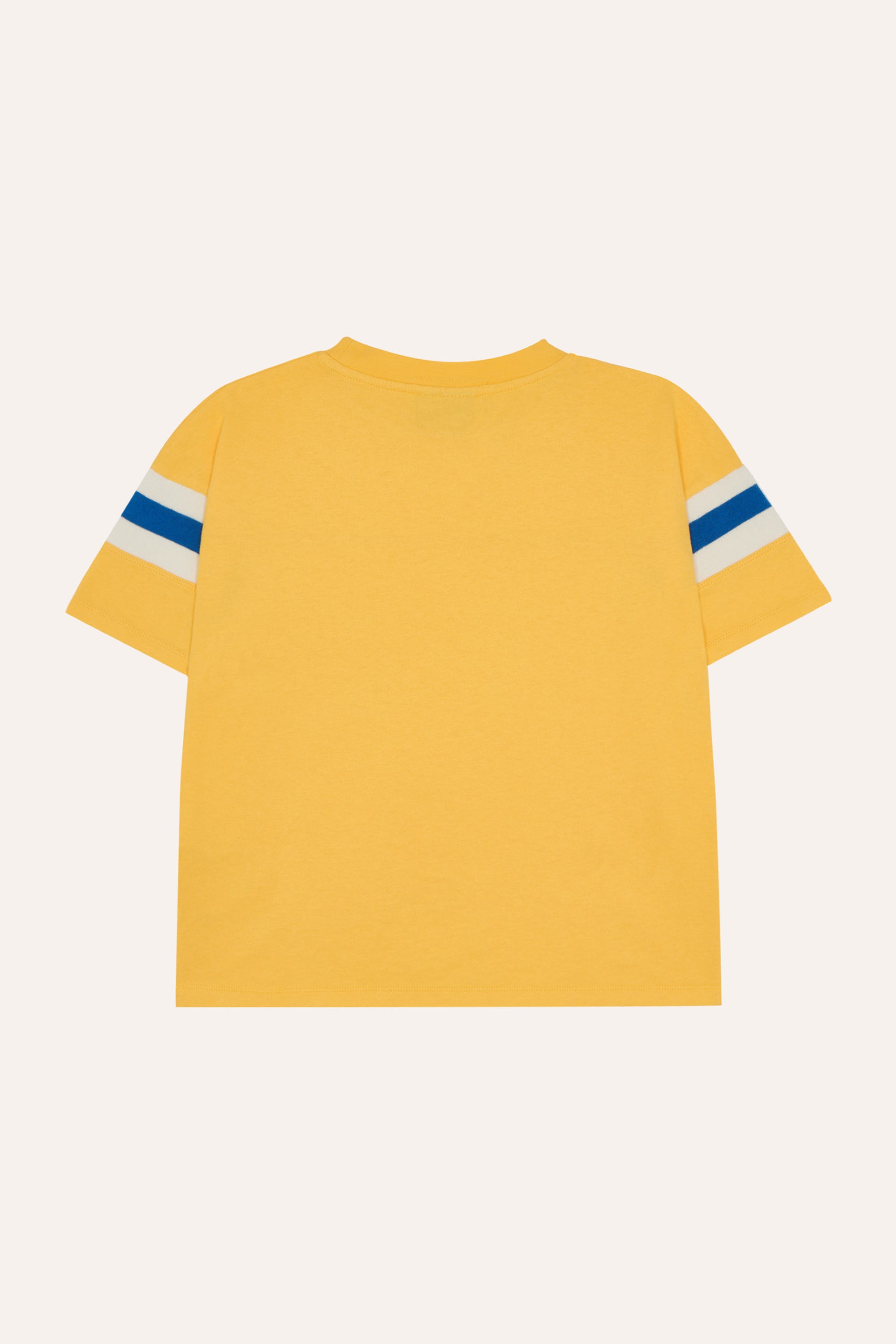 The Campamento - bicolor band yellow tshirt - yellow