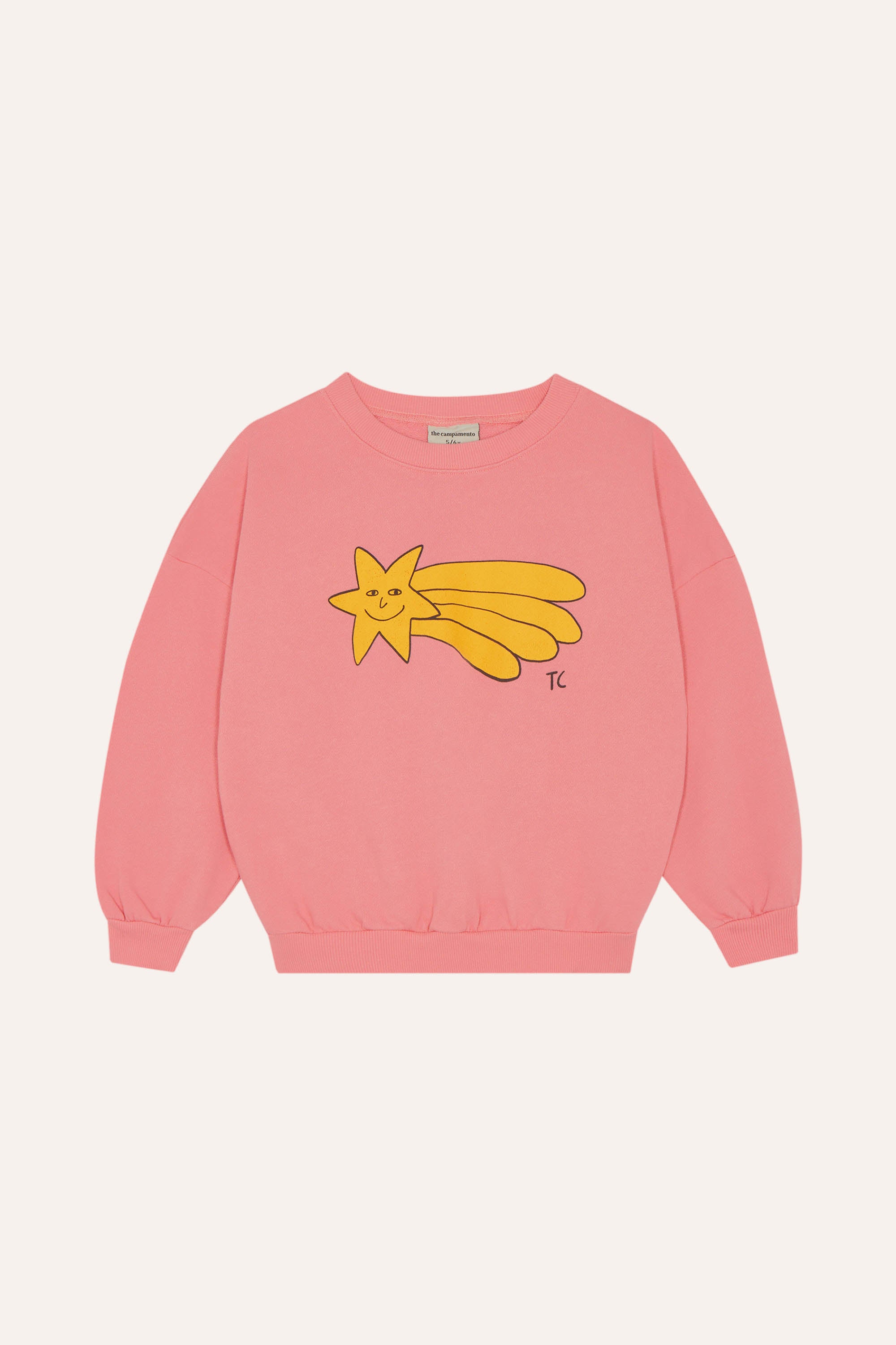 The Campamento - falling star sweatshirt - pink