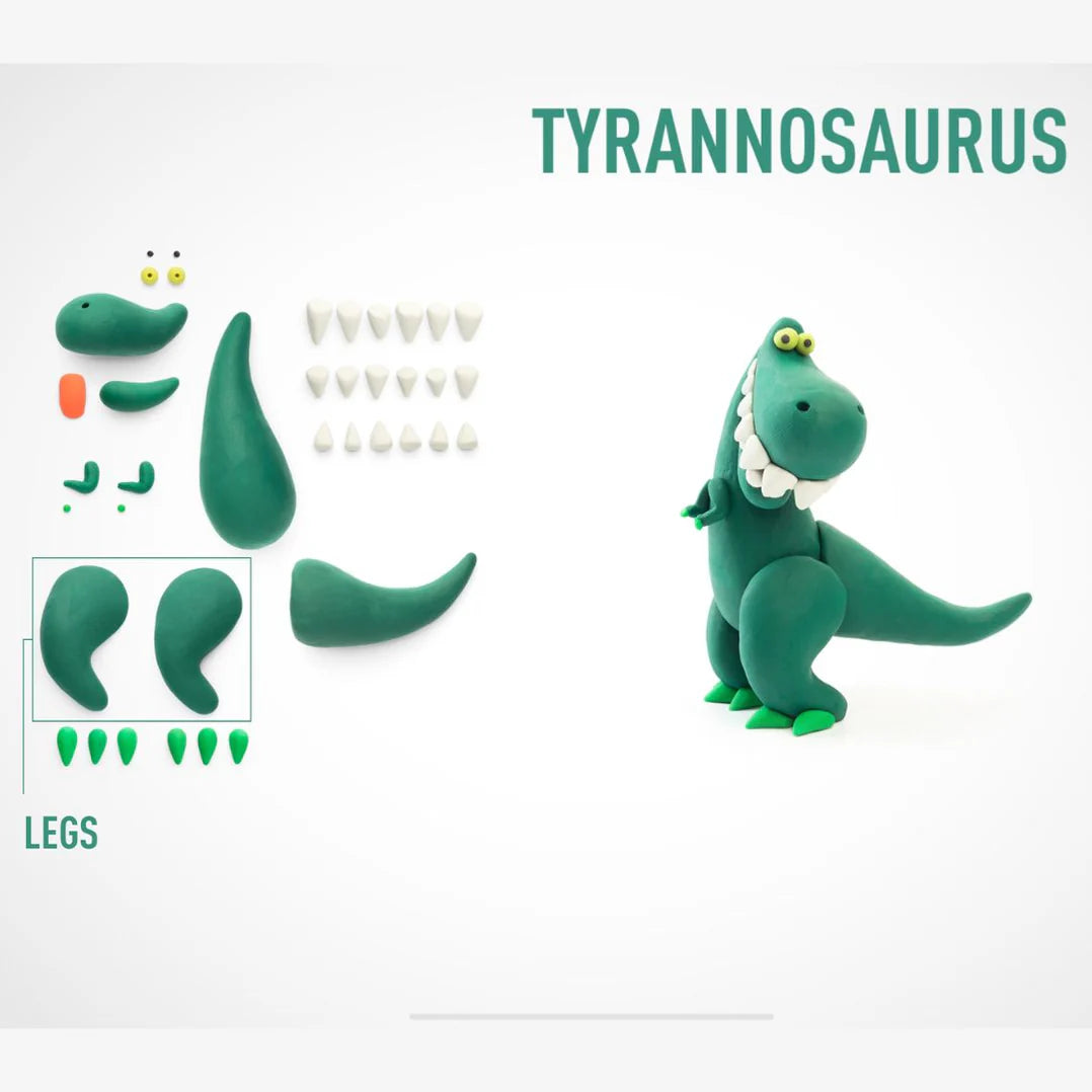 Hey Clay - tyrannosaurus - 3 cans