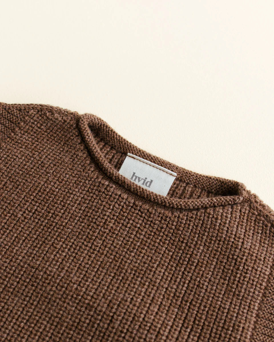 Hvid - harvey vest - mocha