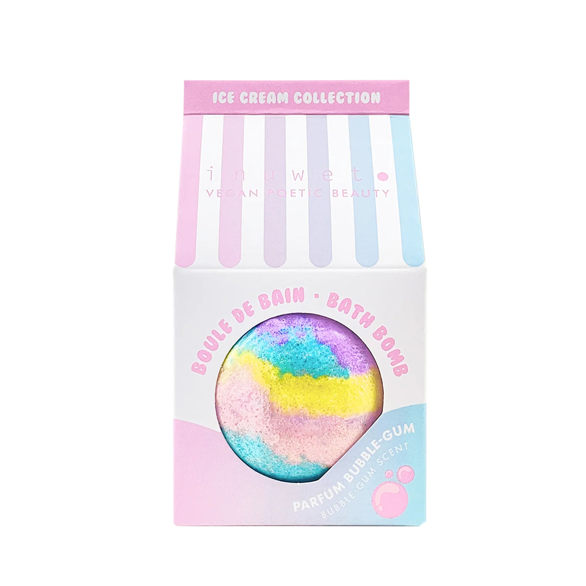 Inuwet - bath bomb - bubblegum