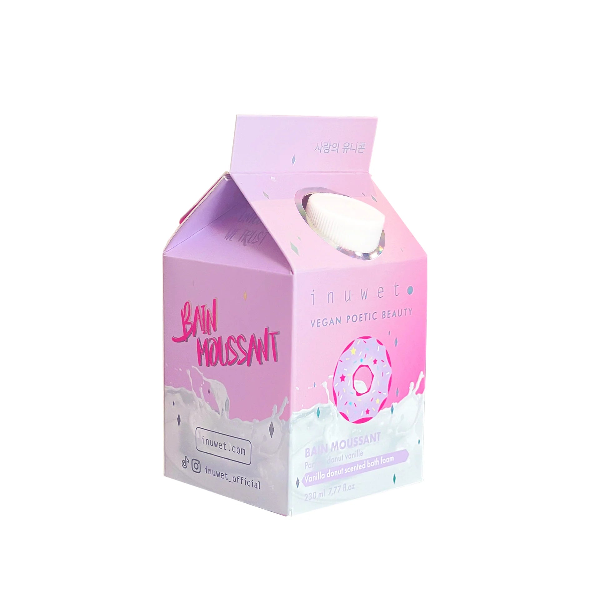 Inuwet - bath gift set - donut
