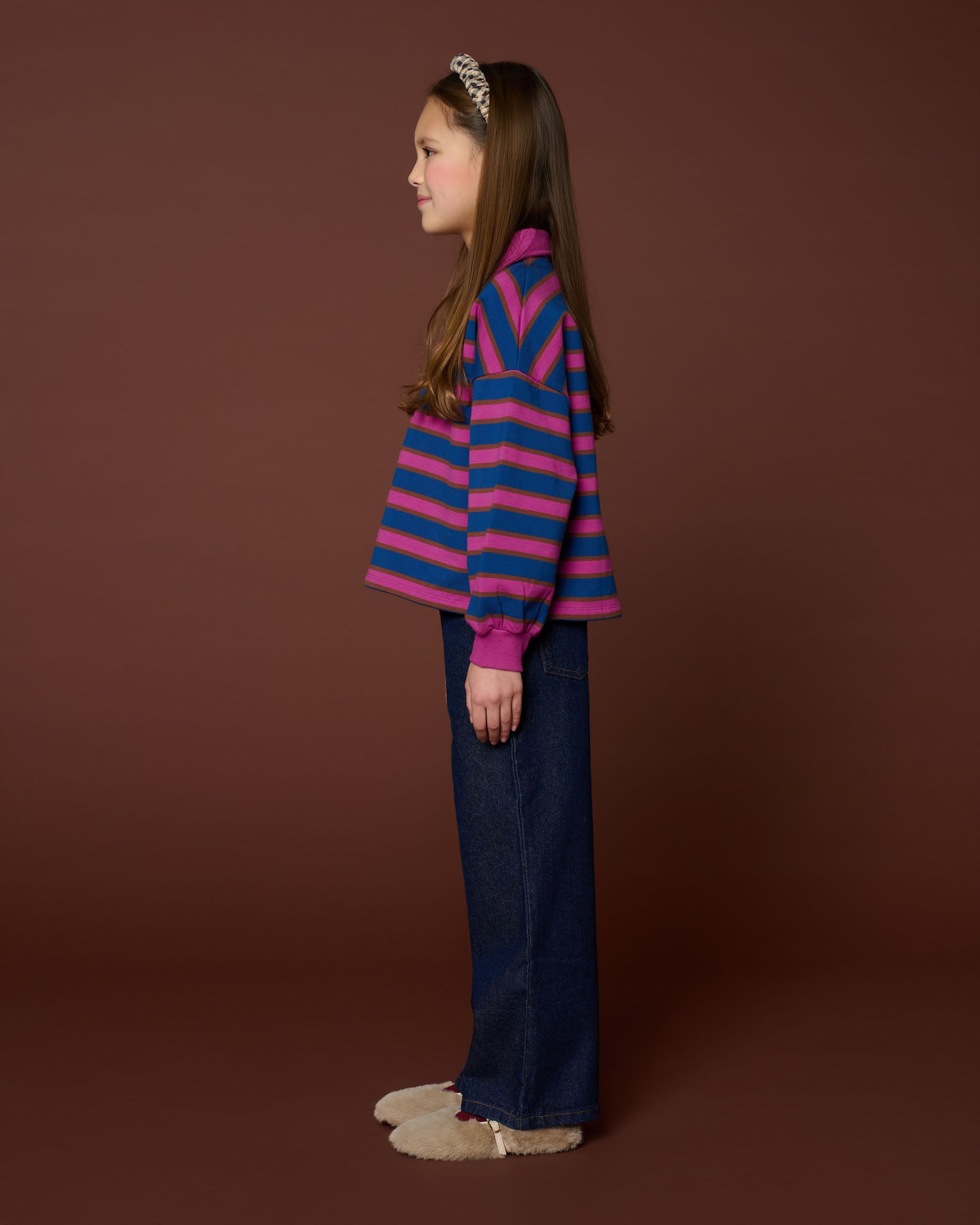 Petit Blush - wide leg jeans - dark blue
