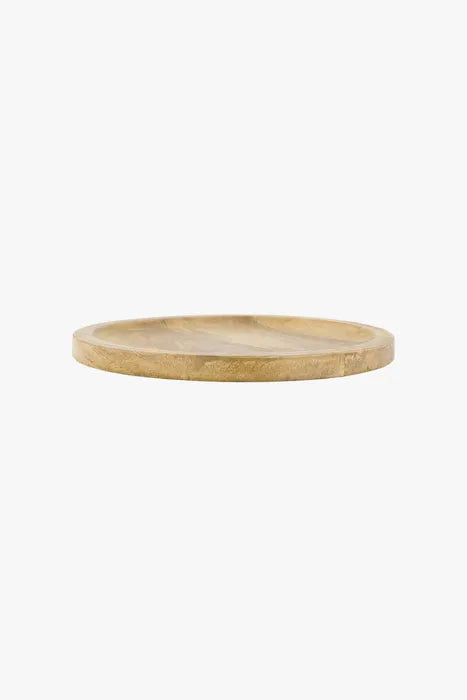 Zusss - houten styling bord 30cm - naturel/goud