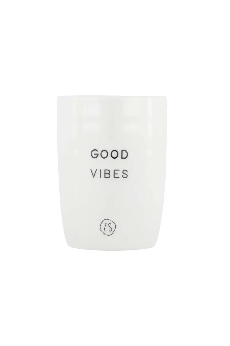Zusss - koffiemok good vibes - wit