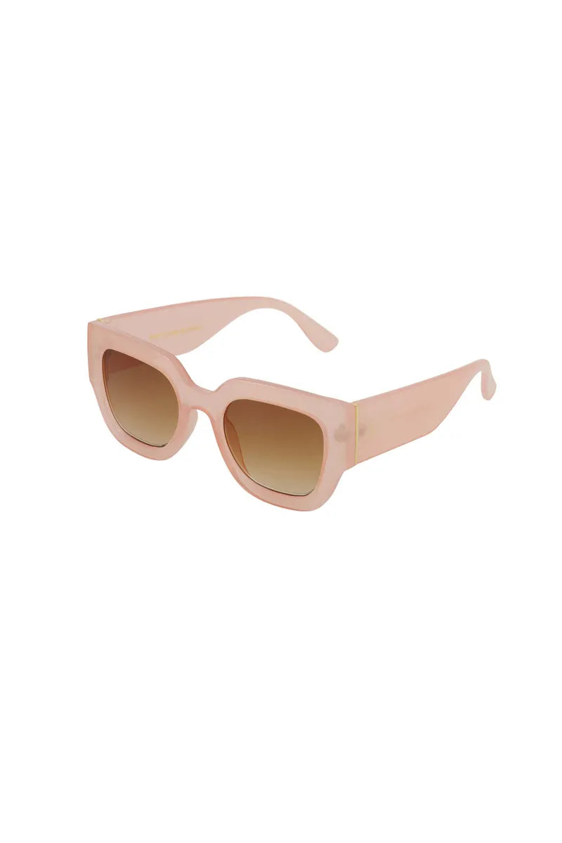 Zusss - zonnebril mat model licht roze