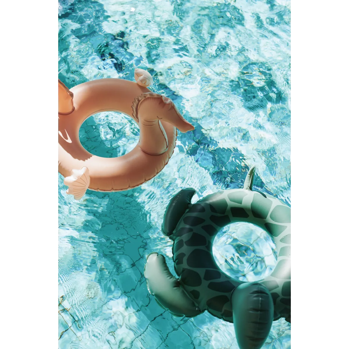 Liewood - phoebe turtle swim ring - faune green
