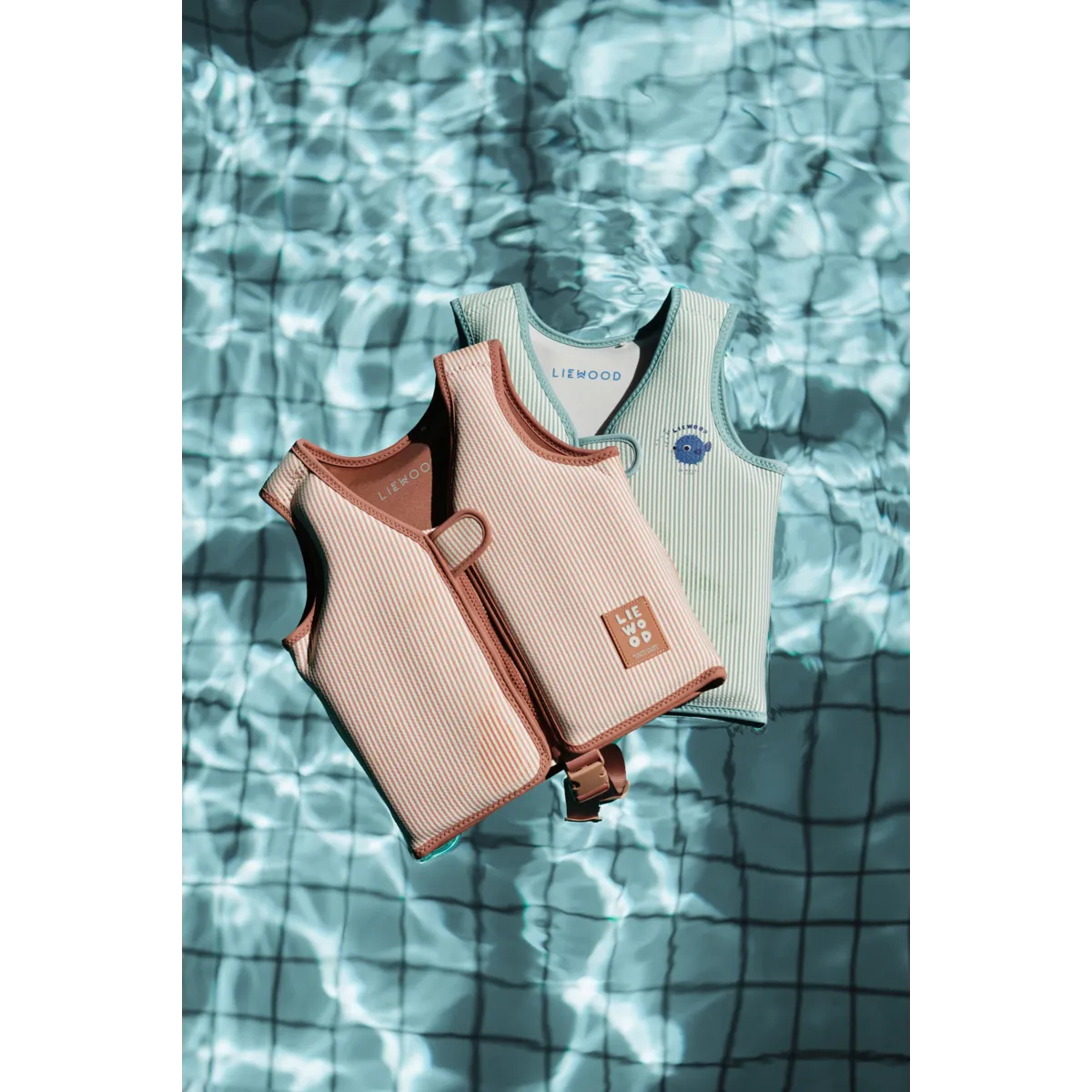 Liewood - dove swim vest - peppermint / sandy