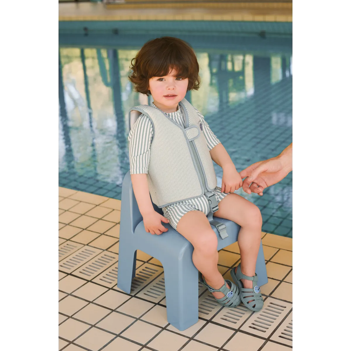 Liewood - dove swim vest - peppermint / sandy