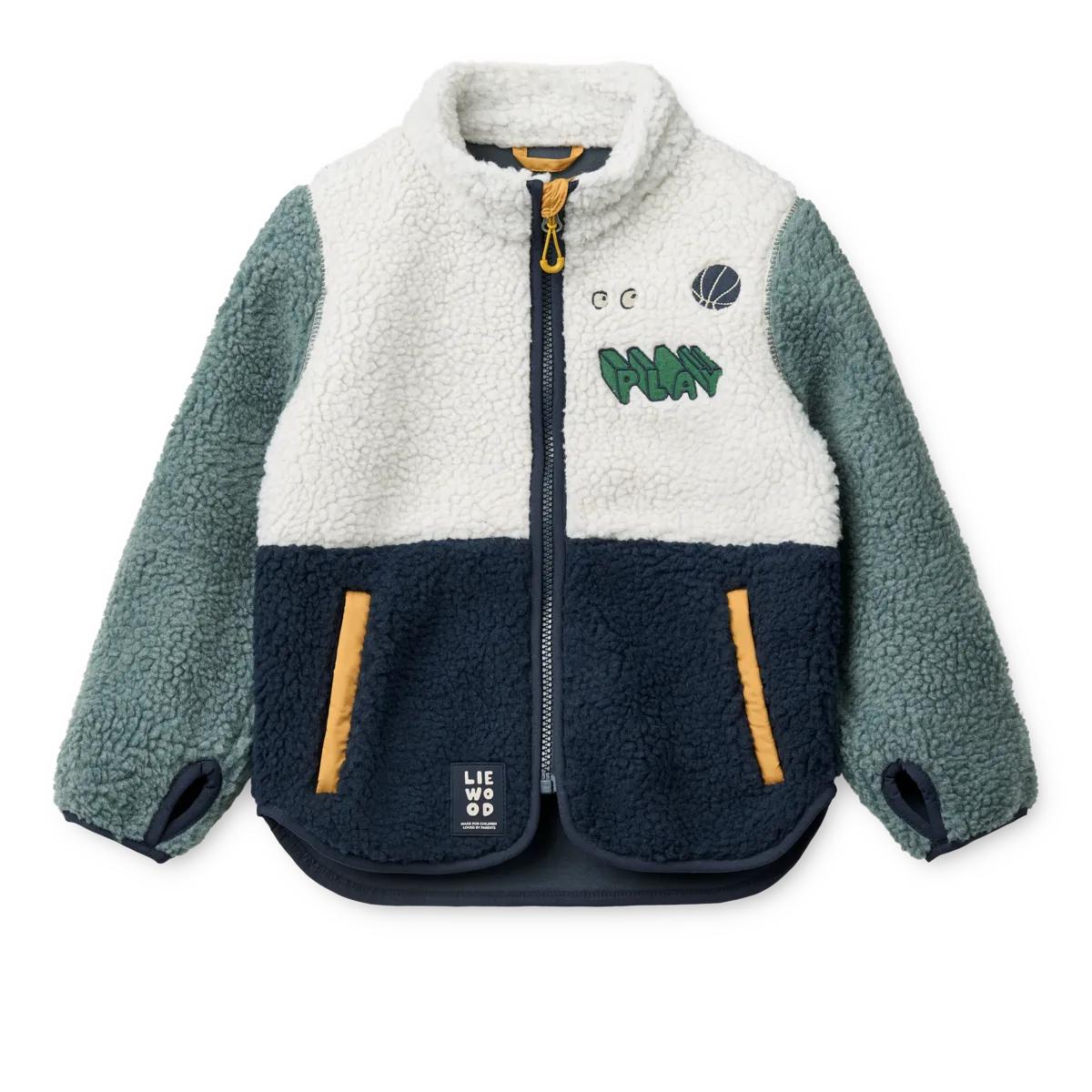 Liewood - nolan pile jacket - play mix