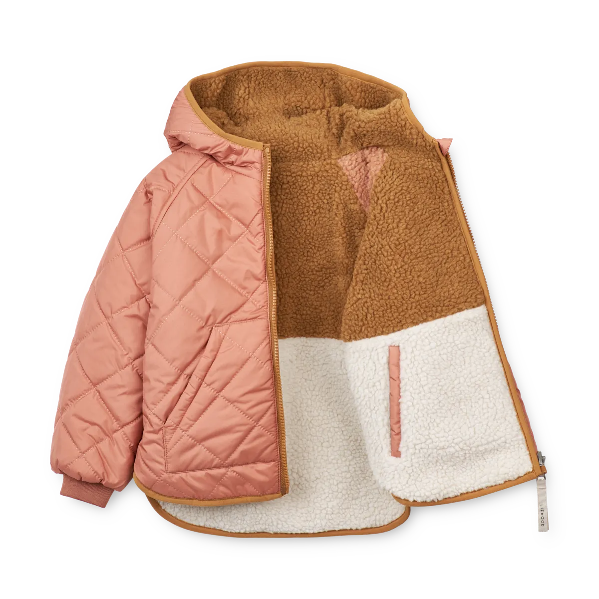 Liewood - jackson reversible jacket - tuscany rose mix