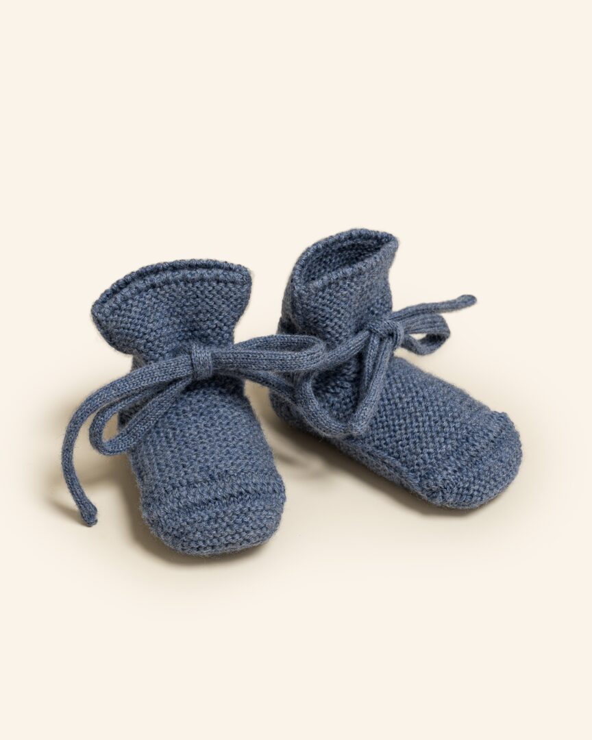 Hvid - booties - denim
