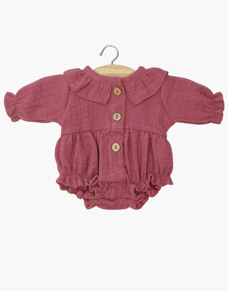 Minikane - poppenkleertjes - romper framboise